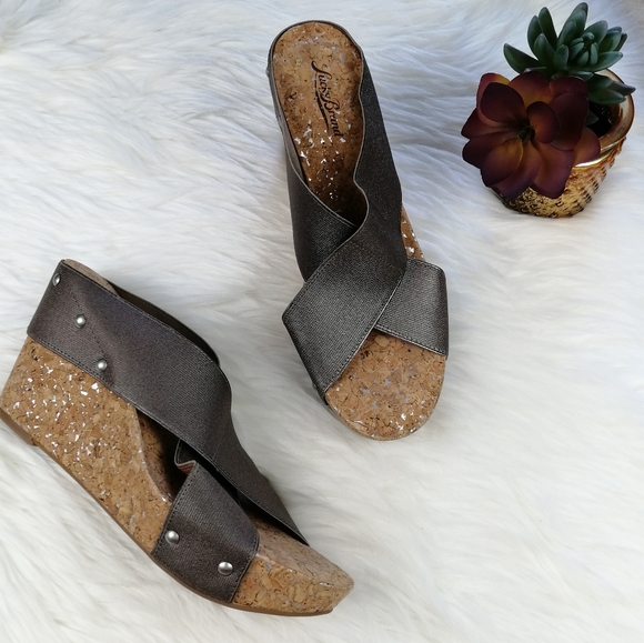 Lucky Brand Shoes - Lucky Brand Wedge Sandals Size 10